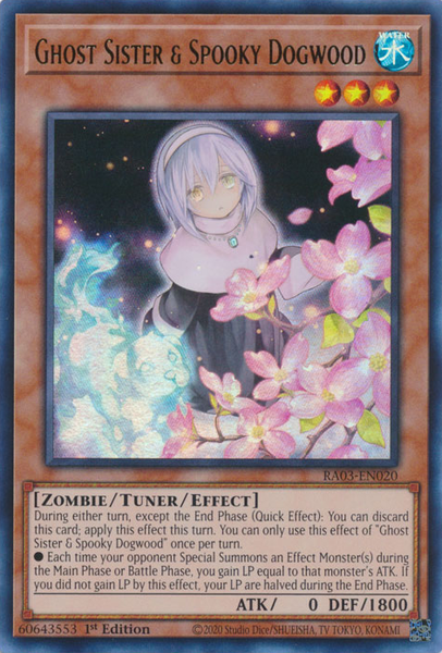 RA03-EN020 Ghost Sister & Spooky Dogwood (Alternate Artwork) (Secret Rare)