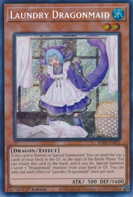 RA03-EN021 Laundry Dragonmaid (Secret Rare)