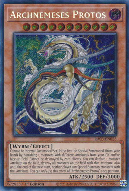 RA03-EN023 Archnemeses Protos (Secret Rare)