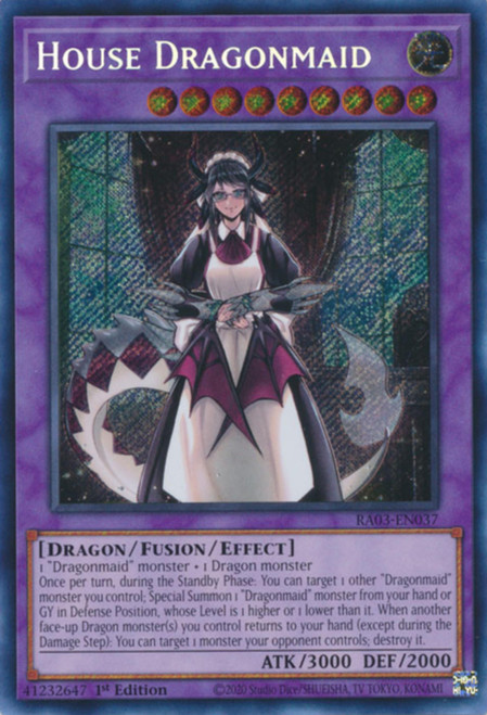 RA03-EN037 House Dragonmaid (Secret Rare)