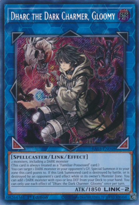 RA03-EN048 Dharc the Dark Charmer, Gloomy (Secret Rare)