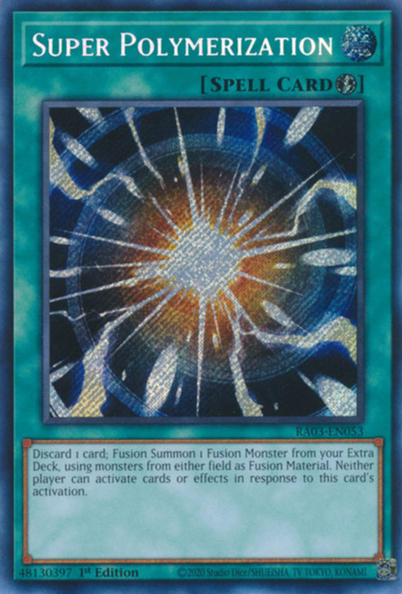 RA03-EN053 Super Polymerization (Secret Rare)