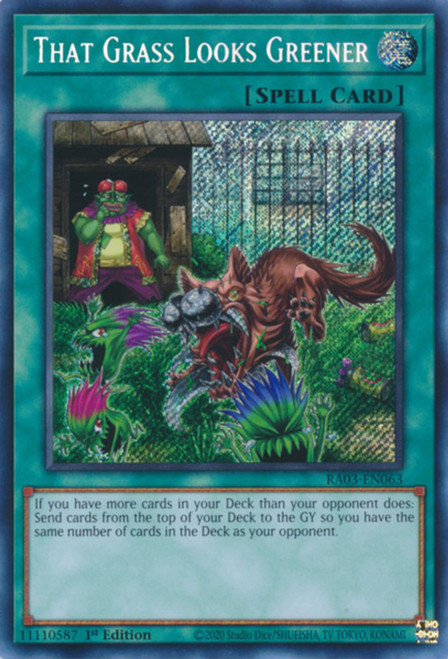 RA03-EN063 That Grass Looks Greener (Secret Rare)