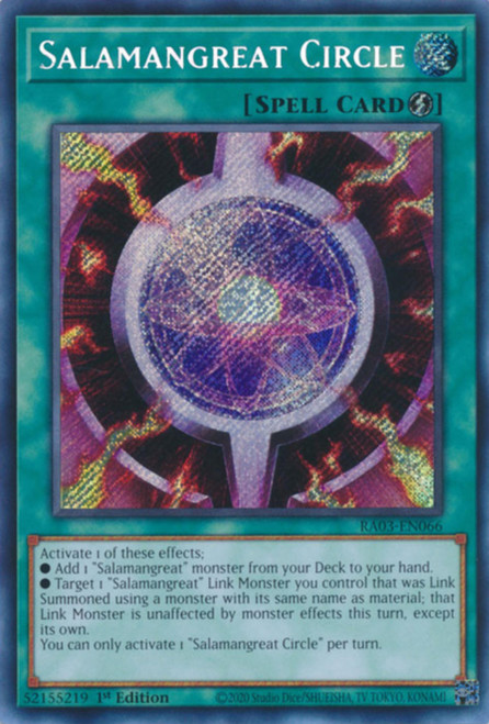RA03-EN066 Salamangreat Circle (Secret Rare)