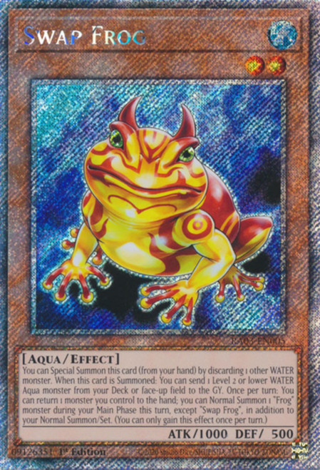 RA03-EN005 Swap Frog (Platinum Secret Rare)