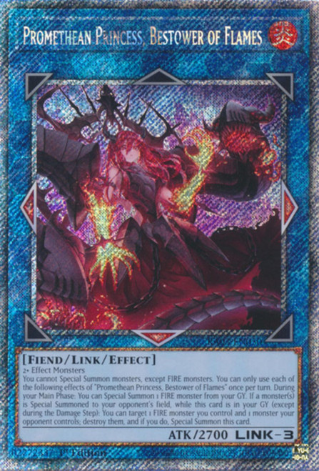 RA03-EN050 Promethean Princess, Bestower of Flames (Platinum Secret Rare)
