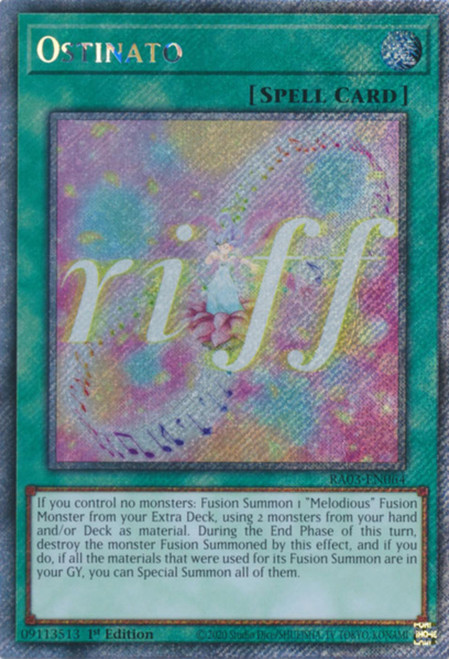 RA03-EN064 Ostinato (Platinum Secret Rare)