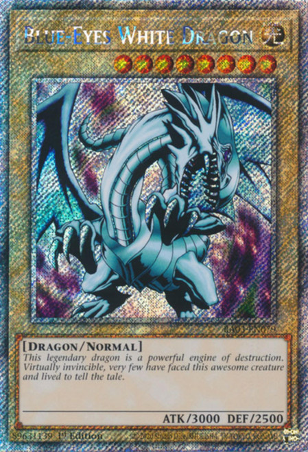 RA03-EN079 Blue-Eyes White Dragon (Platinum Secret Rare)