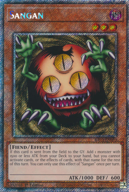 RA03-EN089 Sangan (Platinum Secret Rare)