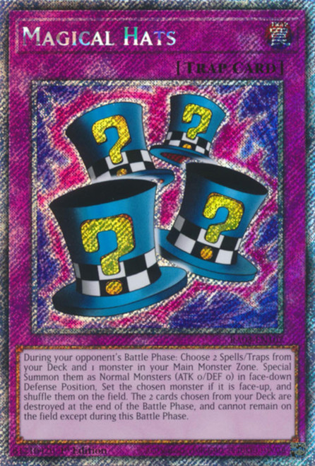 RA03-EN107 Magical Hats (Platinum Secret Rare)