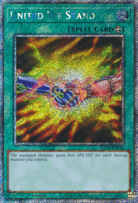 RA03-EN112 United We Stand (Platinum Secret Rare)