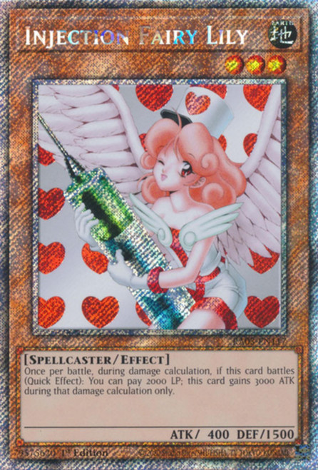 RA03-EN117 Injection Fairy Lily (Platinum Secret Rare)