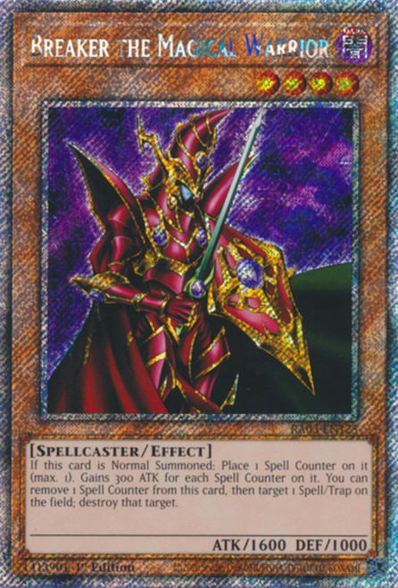 RA03-EN125 Breaker the Magical Warrior (Platinum Secret Rare)