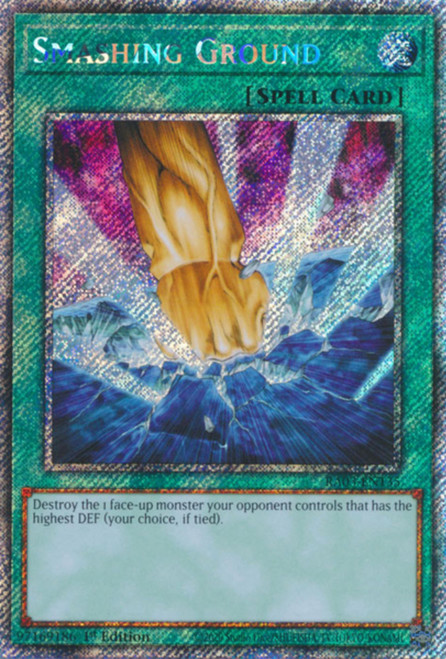 RA03-EN135 Smashing Ground (Platinum Secret Rare)