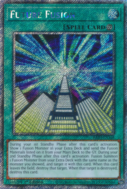 RA03-EN168 Future Fusion (Platinum Secret Rare)
