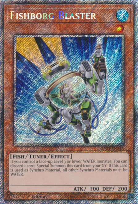 RA03-EN225 Fishborg Blaster (Platinum Secret Rare)