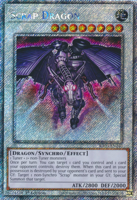 RA03-EN240 Scrap Dragon (Platinum Secret Rare)