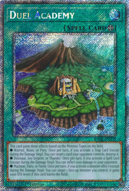 RA03-EN275 Duel Academy (Platinum Secret Rare)