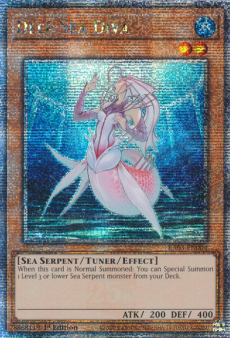 RA03-EN004 Deep Sea Diva (Quarter Century Secret Rare)