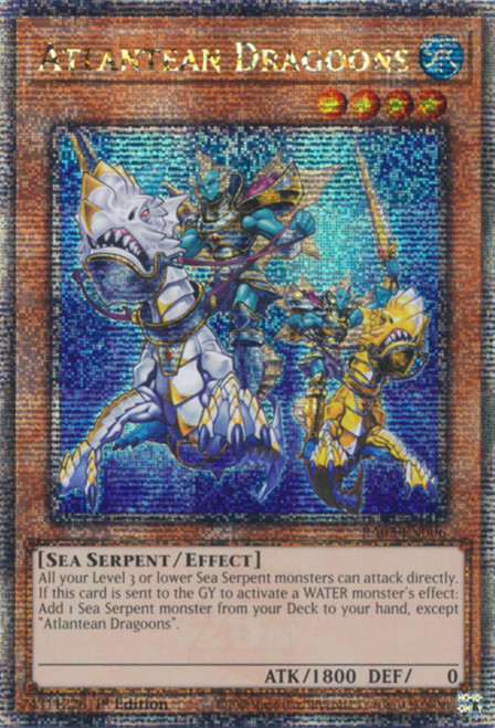 RA03-EN006 Atlantean Dragoons (Quarter Century Secret Rare)