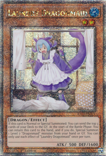 RA03-EN021 Laundry Dragonmaid (Quarter Century Secret Rare)