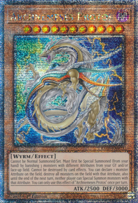RA03-EN023 Archnemeses Protos (Quarter Century Secret Rare)