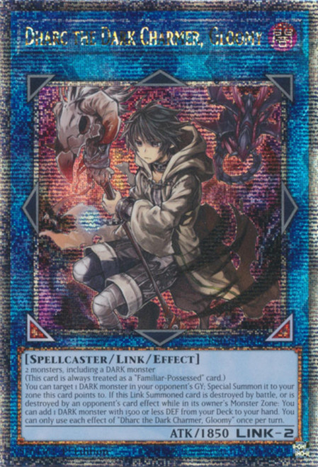 RA03-EN048 Dharc the Dark Charmer, Gloomy (Quarter Century Secret Rare)