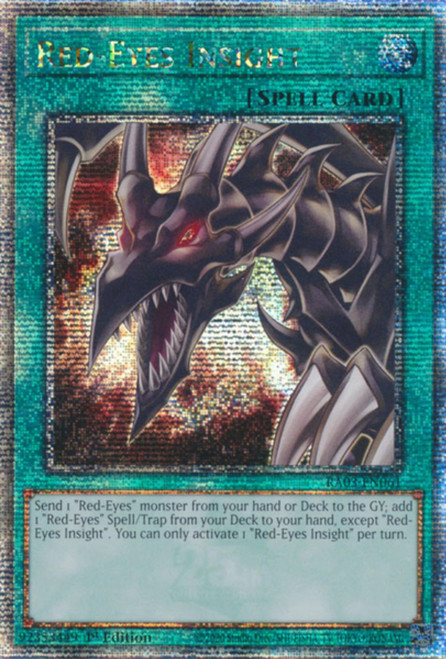 RA03-EN061 Red-Eyes Insight (Quarter Century Secret Rare)