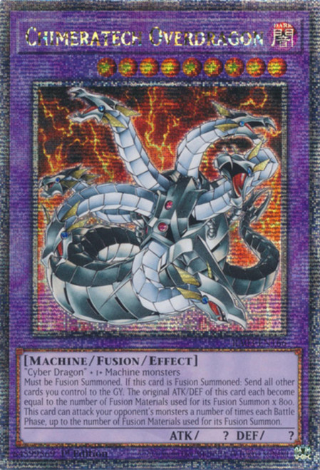 RA03-EN166 Chimeratech Overdragon (Quarter Century Secret Rare)