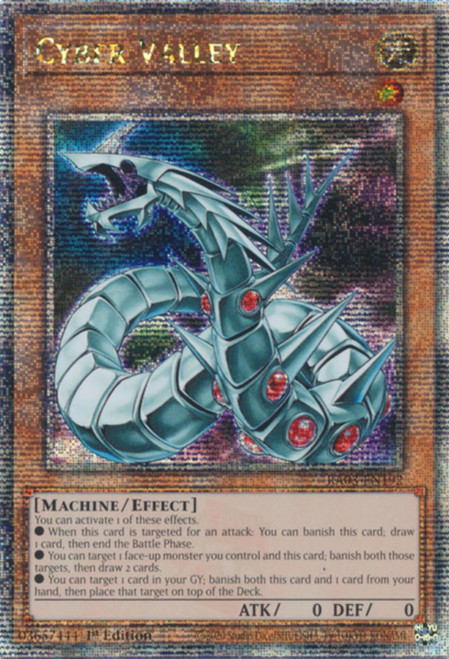 RA03-EN192 Cyber Valley (Quarter Century Secret Rare)