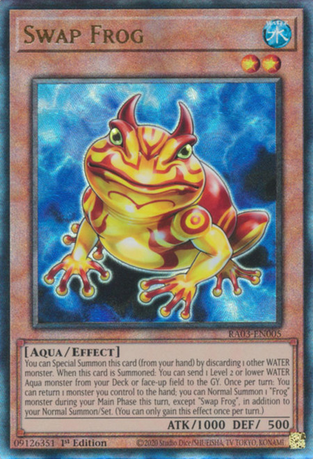 RA03-EN005 Swap Frog (Ultimate Rare)