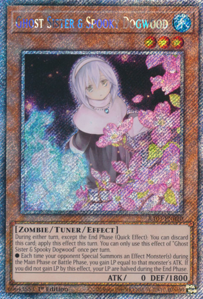 RA03-EN020 Ghost Sister & Spooky Dogwood (Alternate Artwork) (Ultimate Rare)