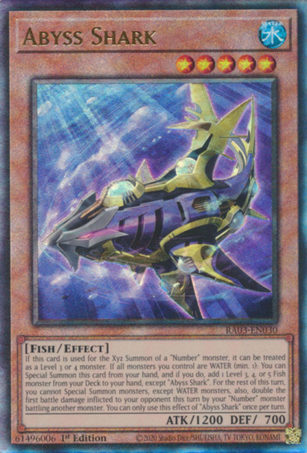 RA03-EN030 Abyss Shark (Ultimate Rare)