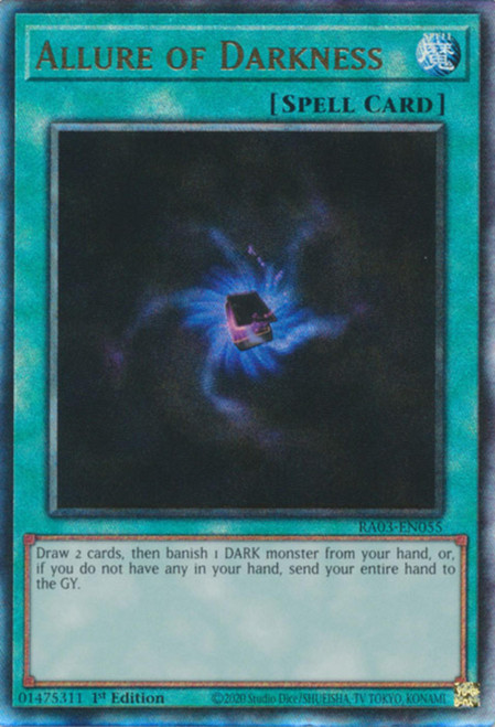 RA03-EN055 Allure of Darkness (Ultimate Rare)