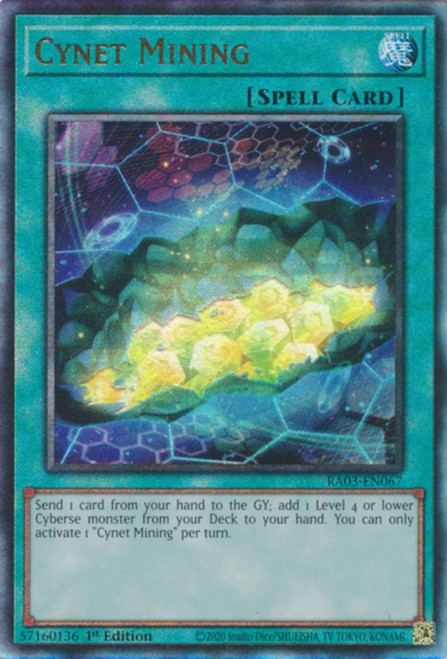 RA03-EN067 Cynet Mining (Ultimate Rare)