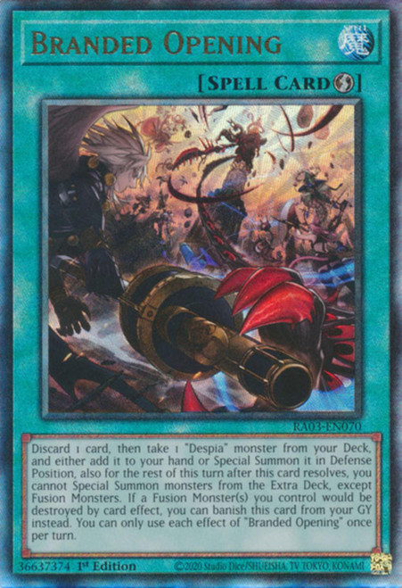 RA03-EN070 Branded Opening (Ultimate Rare)