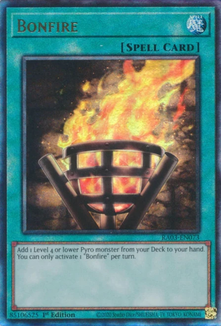 RA03-EN073 Bonfire (Ultimate Rare)