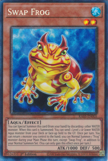 RA03-EN005 Swap Frog (Collector's Rare)