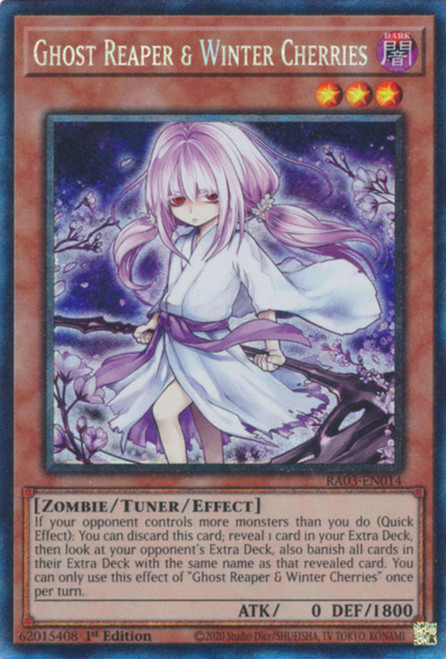 RA03-EN014 Ghost Reaper & Winter Cherries (Alternate Artwork) (Collector's Rare)