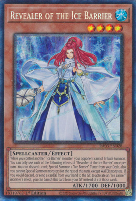 RA03-EN028 Revealer of the Ice Barrier (Collector's Rare)