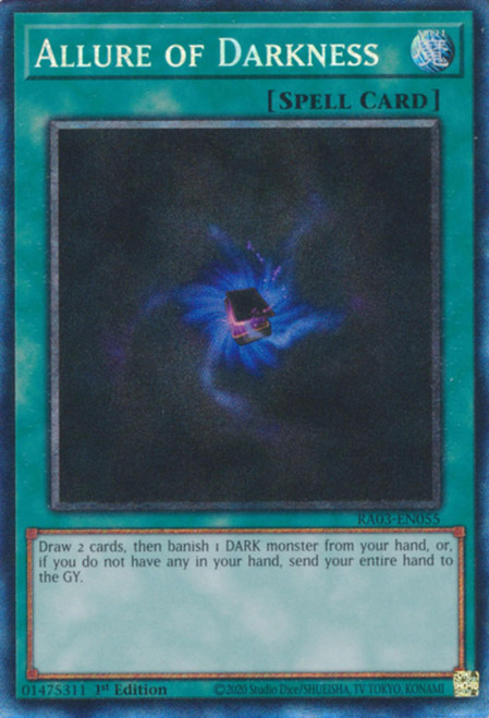 RA03-EN055 Allure of Darkness (Collector's Rare)