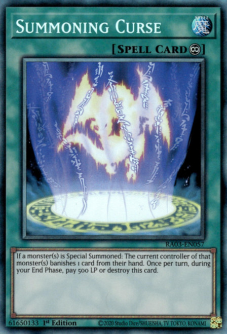 RA03-EN057 Summoning Curse (Collector's Rare)