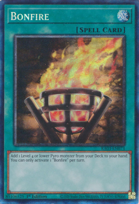 RA03-EN073 Bonfire (Collector's Rare)