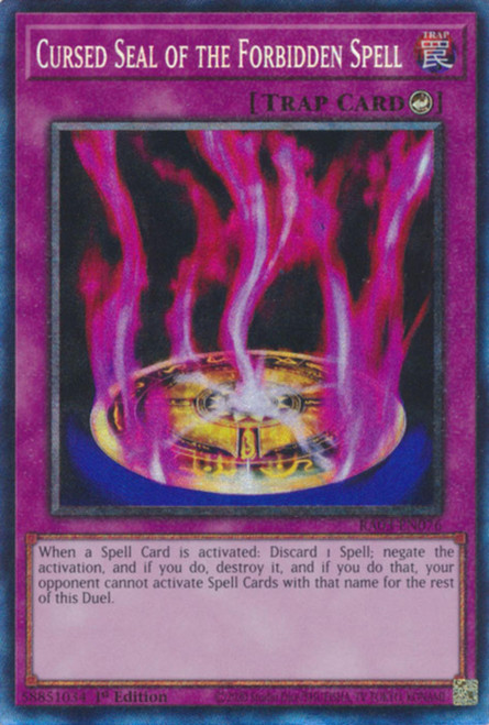 RA03-EN076 Cursed Seal of the Forbidden Spell (Collector's Rare)