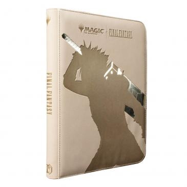 MTG FINAL FANTASY 9-Pocket Premium Zippered PRO-Binder featuring Cloud, Planet's Champion