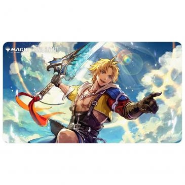 MTG FINAL FANTASY Playmat Commander featuring Tidus, Yuna's Guardian
