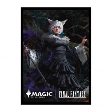 MTG FINAL FANTASY Deck Protector Sleeves Commander featuring Y'shtola, Night's Blessed (100)
