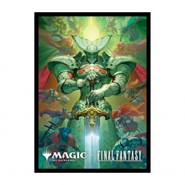 MTG FINAL FANTASY Deck Protector Sleeves featuring Summon: Knights of Round (100)
