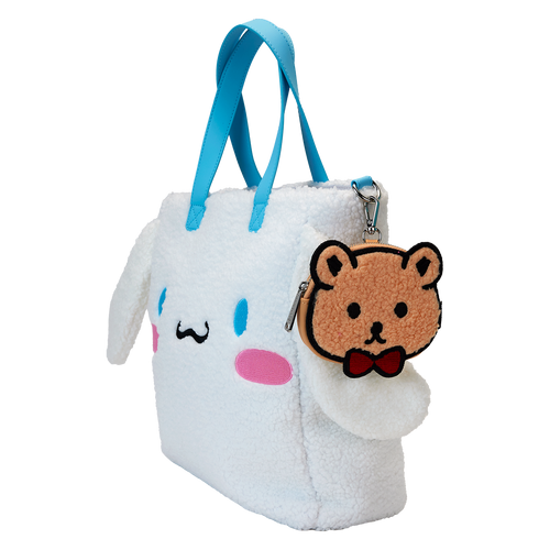 Sanrio: Cinnamoroll Sherpa Tote Bag with Coin Bag