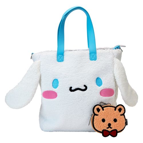 Sanrio: Cinnamoroll Sherpa Tote Bag with Coin Bag